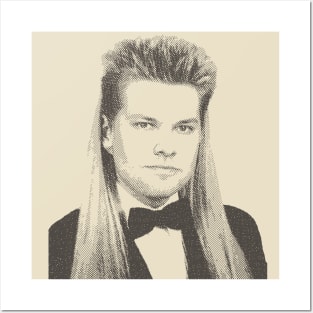 Theo Von High School Prom Mullet Portrait Posters and Art